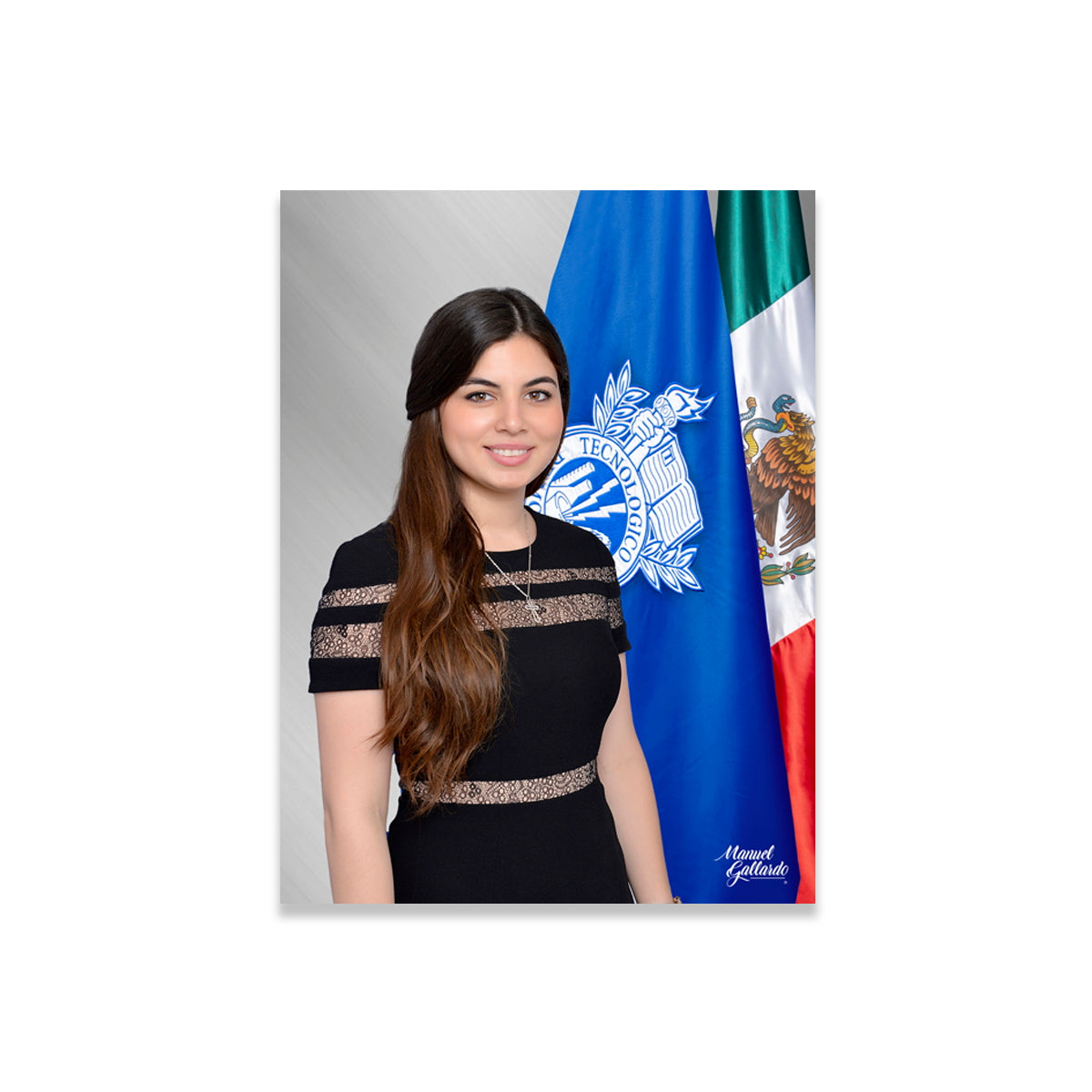 Foto impresa 6x8" con banderas