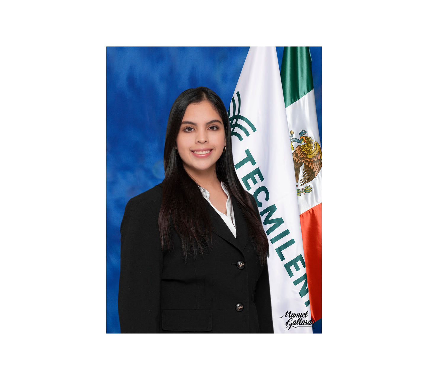 Foto impresa 6x8" con banderas