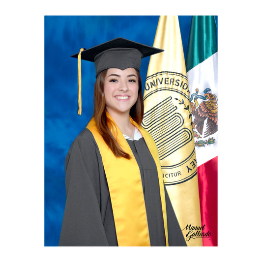 Foto impresa 6x8" con banderas