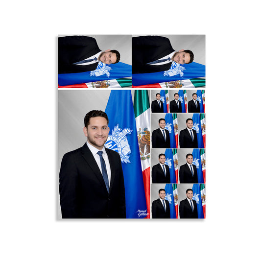 Planilla de fotos tamaño 8x10"