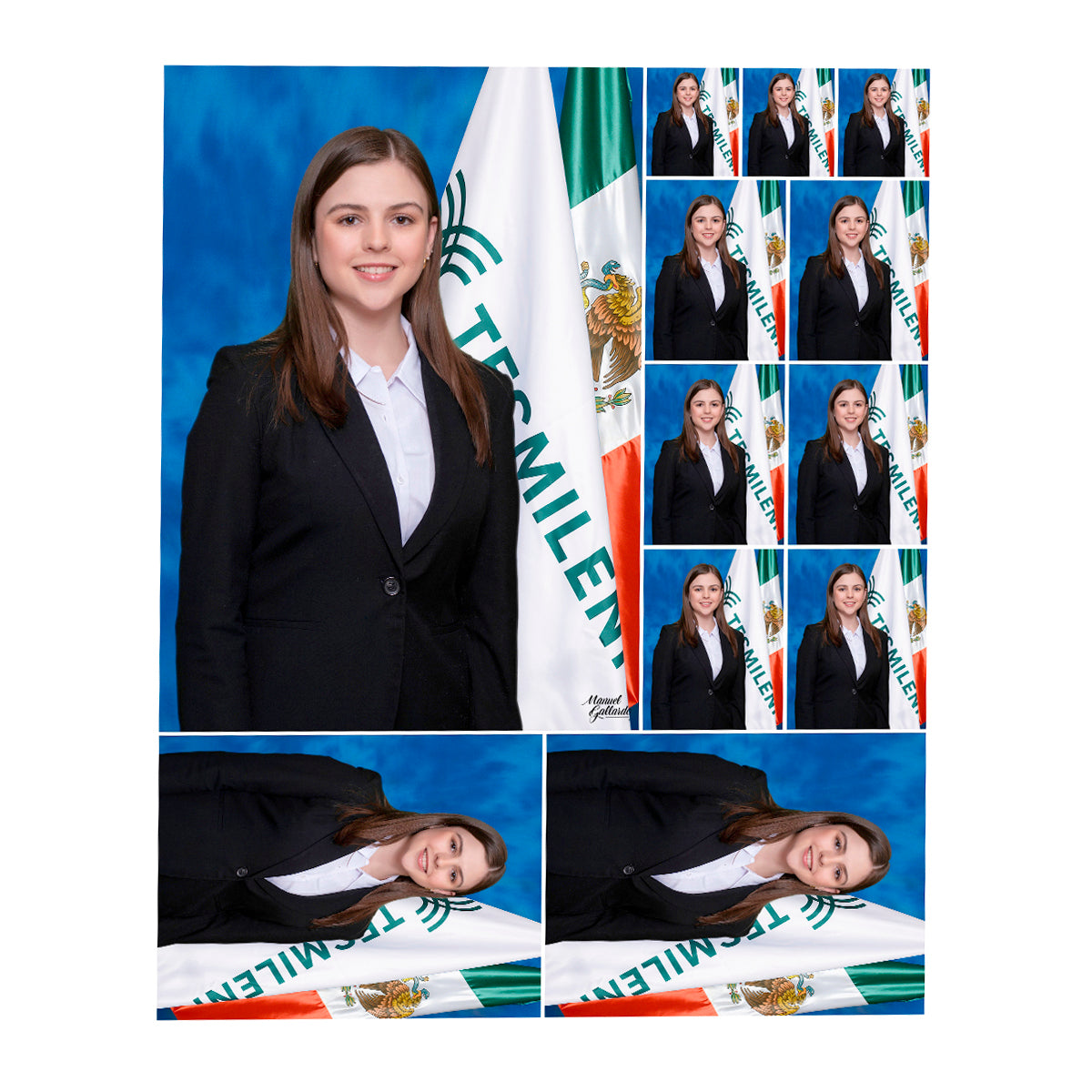 Planilla de fotos tamaño 8x10"